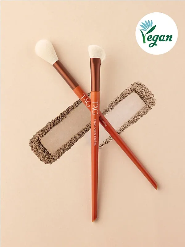 TAG Vegan Detail Brush Duo (Brightening & Shading)