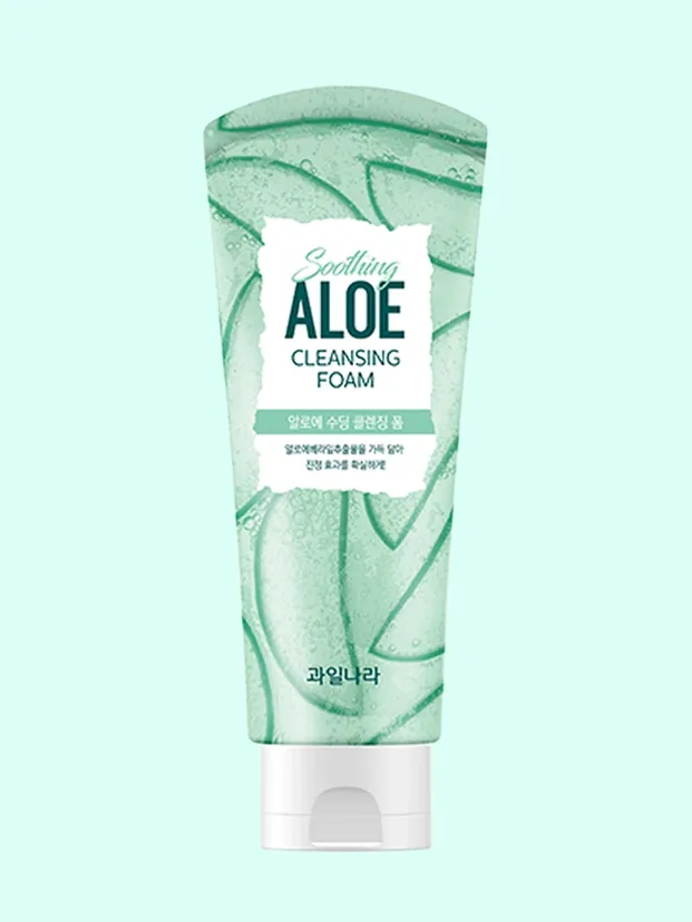 KWAILNARA Vitality Aloe Soothing Cleansing Foam