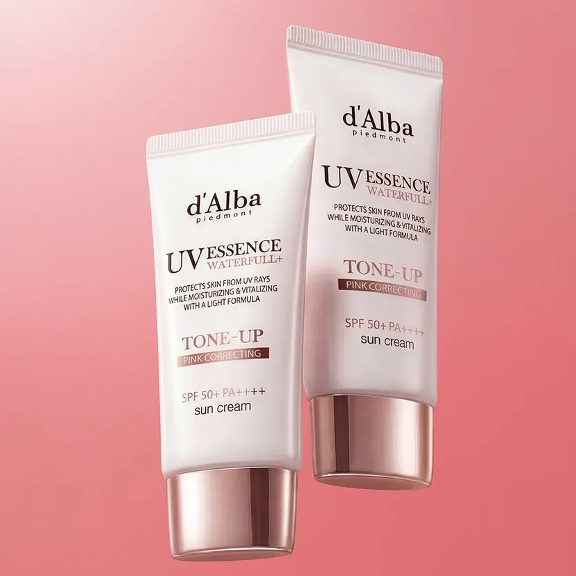 d'Alba Pink Tone Up Sun Cream