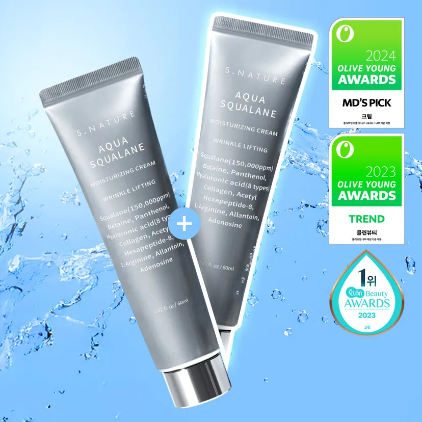S.NATURE Aqua Squalane Moisturizing Cream