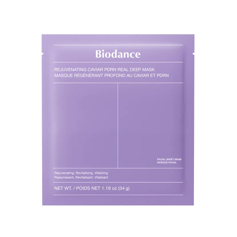 BIODANCE Real Deep Mask 4 Sheets (Collagen / PDRN / Cera-nol / Sea Kelp / Vita)